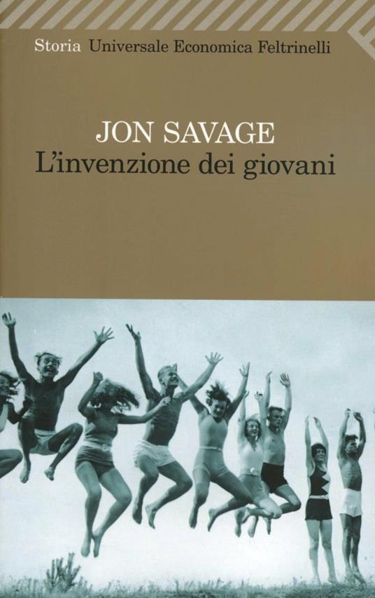 L' invenzione dei giovani - Jon Savage - copertina