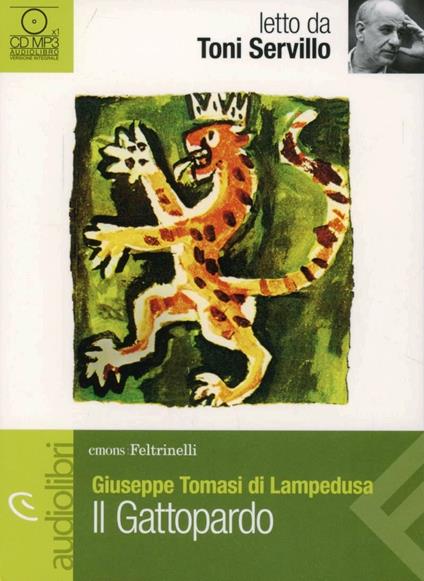 Il Gattopardo letto da Toni Servillo. Audiolibro. CD Audio formato MP3 - Giuseppe Tomasi di Lampedusa - copertina