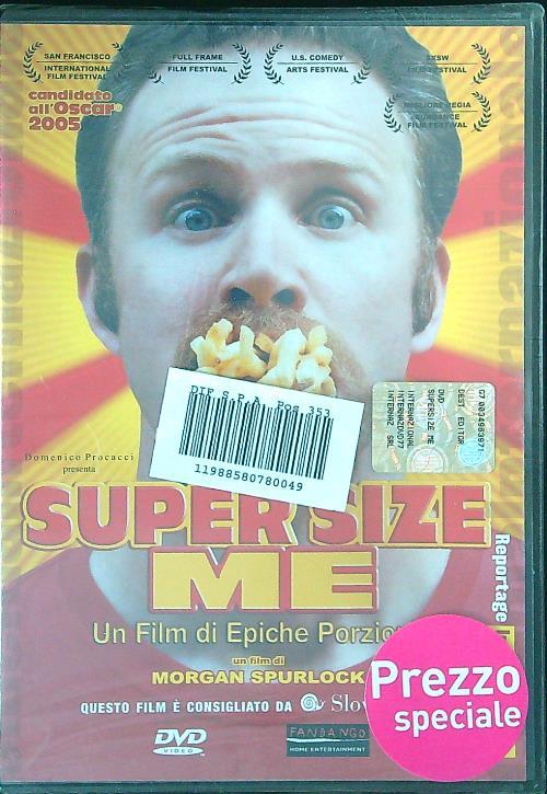 Super size me. DVD. Con libro