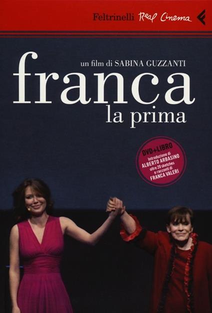 Franca la prima. DVD. Con libro - Sabina Guzzanti - copertina
