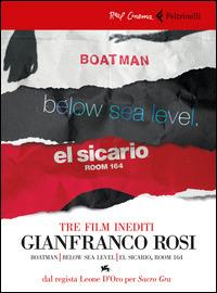 Gianfranco Rosi: tre film inediti. DVD. Con libro - Gianfranco Rosi - copertina