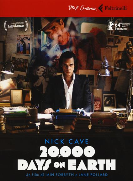 Nick Cave. 20.000 days on earth. DVD. Con libro - Iain Forsyth,Jane Pollard - copertina