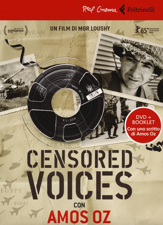 Censored voices. Con Amos Oz. DVD. Con libro - Mor Loushy - copertina