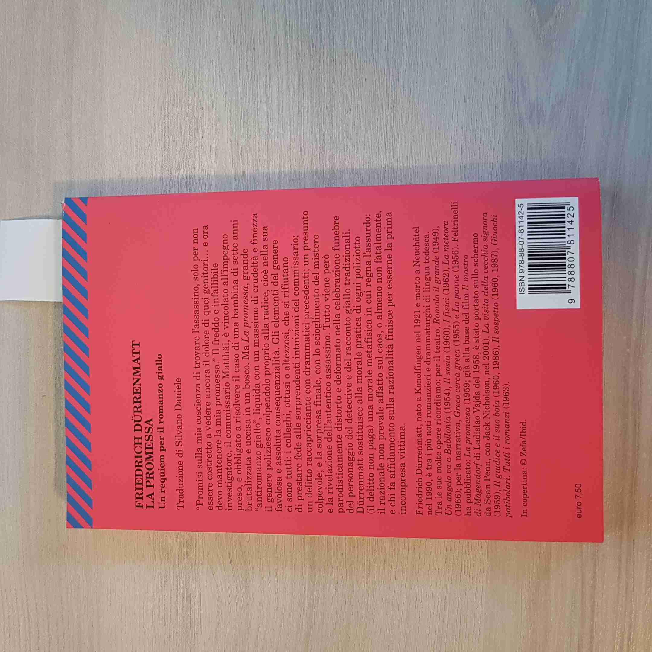 La promessa. Un requiem per il romanzo giallo