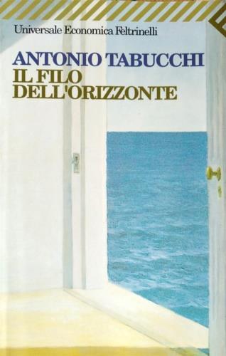 Il filo dell'orizzonte - Antonio Tabucchi - copertina