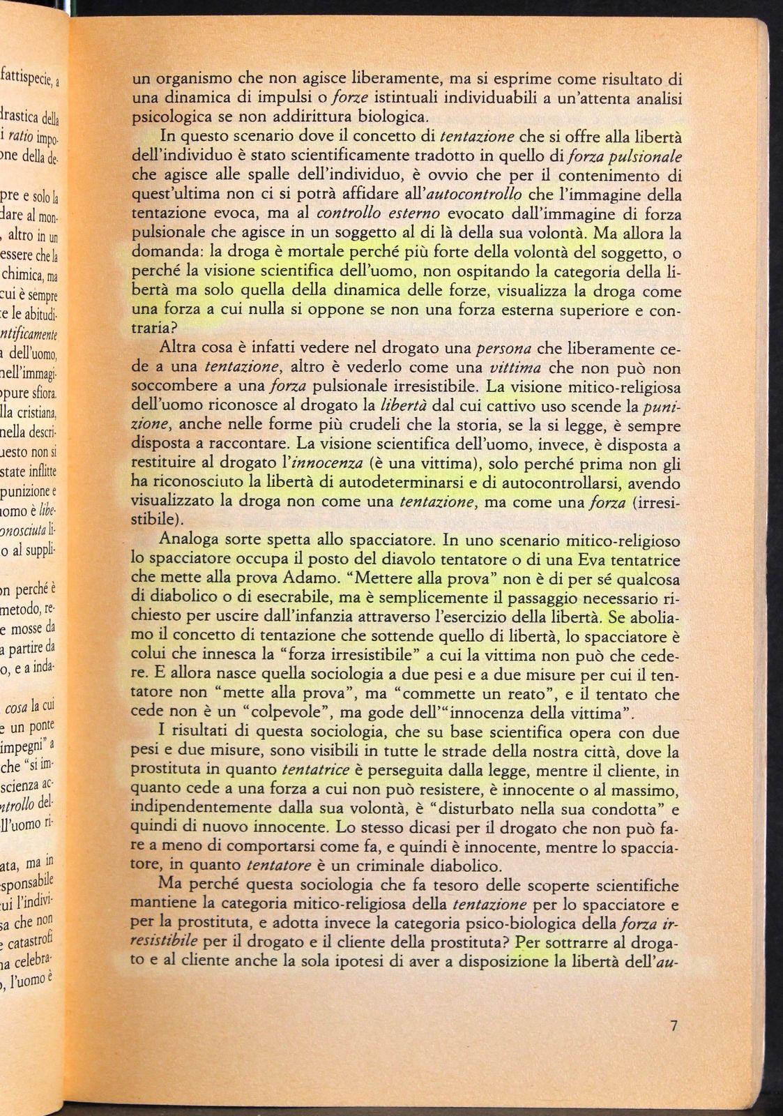 Il mito della droga. La persecuzione rituale delle droghe, dei drogati e degli spacciatori