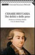 Libro Dei delitti e delle pene Cesare Beccaria