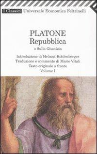 Repubblica o sulla giustizia. Testo greco a fronte. Vol. 1-2 - Platone - copertina
