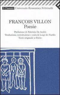 Poesie. Testo francese a fronte - François Villon - copertina
