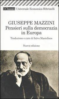 Pensieri sulla democrazia in Europa - Giuseppe Mazzini - copertina