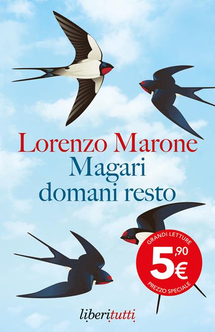 Magari domani resto - Lorenzo Marone - copertina