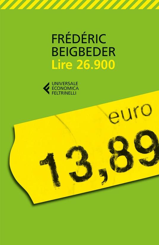 Lire 26.900 - Frédéric Beigbeder - copertina