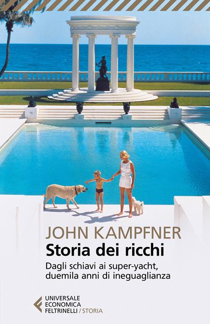 Storia dei ricchi. Dagli schiavi ai super yacht, duemila anni di ineguaglianza - John Kampfner - copertina