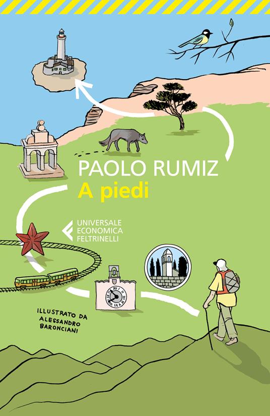 A piedi - Paolo Rumiz - copertina