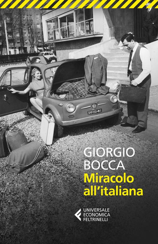 Miracolo all'italiana - Giorgio Bocca - copertina