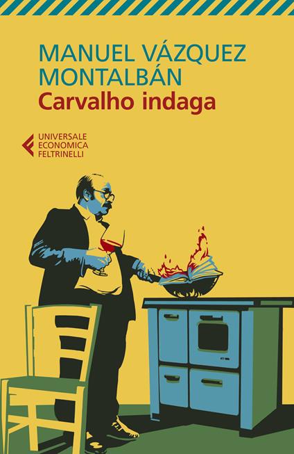 Carvalho indaga - Manuel Vázquez Montalbán - copertina