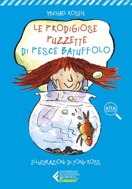 Le prodigiose puzzette di Pesce Batuffolo. Ediz. ad alta leggibilità - Michael Rosen - copertina