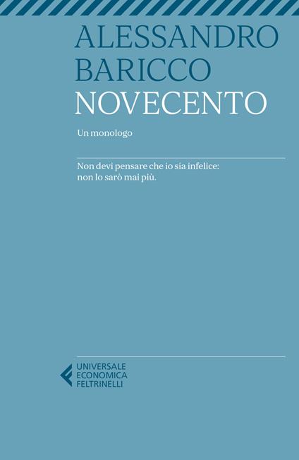 Novecento. Un monologo - Alessandro Baricco - copertina