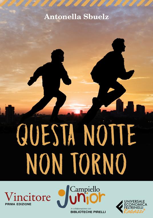 Questa notte non torno - Antonella Sbuelz - copertina