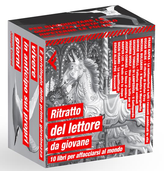 Cofanetto. Ritratto del lettore da giovane. 10 libri per affacciarsi al mondo - copertina