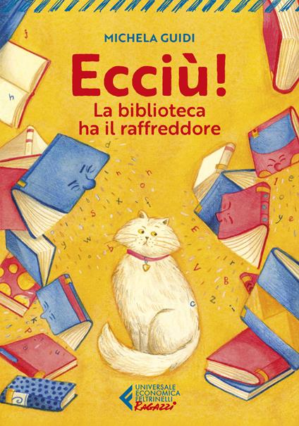 Ecciù! La biblioteca ha il raffreddore - Michela Guidi - copertina