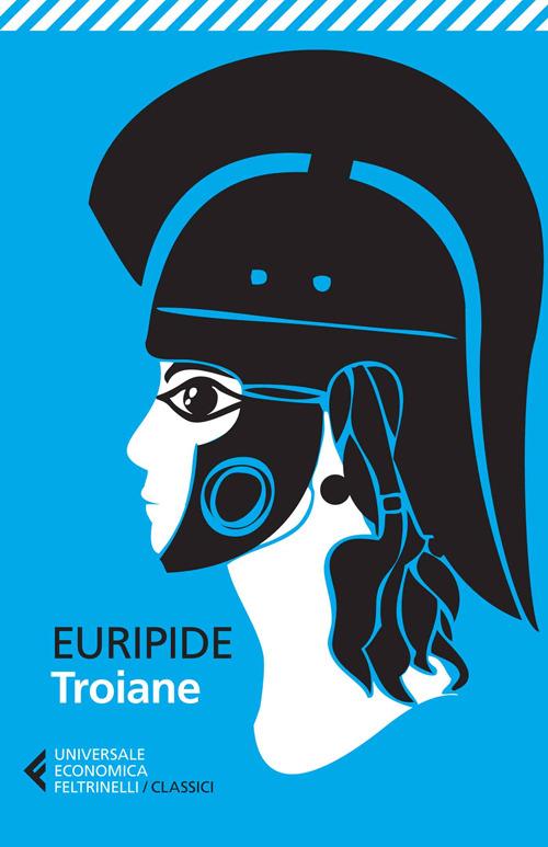 Troiane. Testo greco a fronte - Euripide - copertina