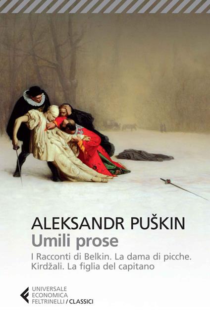 Umili prose: I racconti di Belkin-La dama di picche-Kirdzali-La figlia del capitano - Aleksandr Sergeevic Puškin - copertina