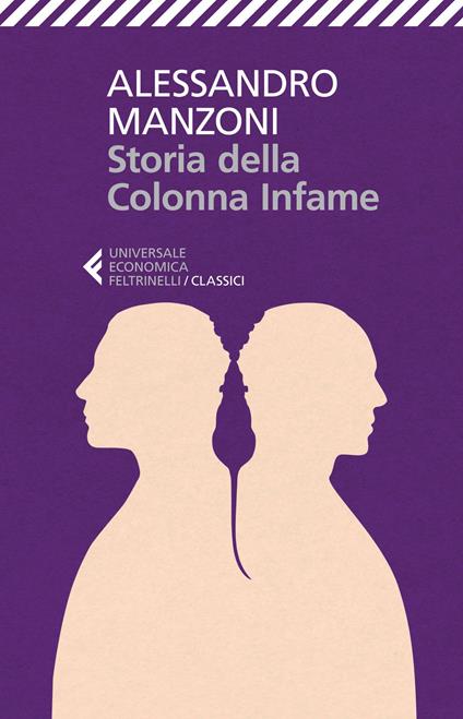 Storia della colonna infame - Alessandro Manzoni - copertina