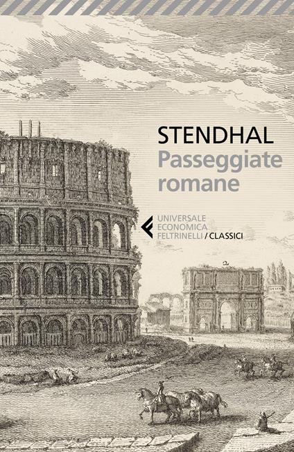Passeggiate romane - Stendhal - copertina