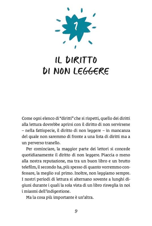 Diario di lettura. Con i diritti del lettore di Daniel Pennac - Daniel Pennac - 4