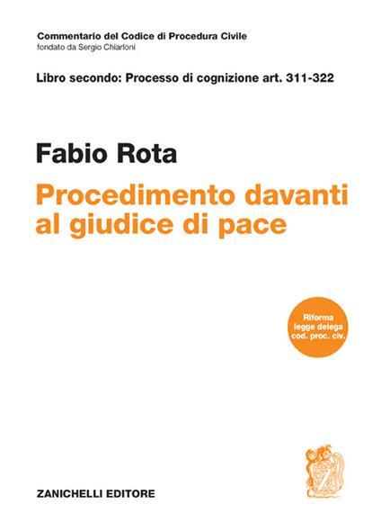 Libro secondo. Procedimeto davanti al giudice di pace - copertina