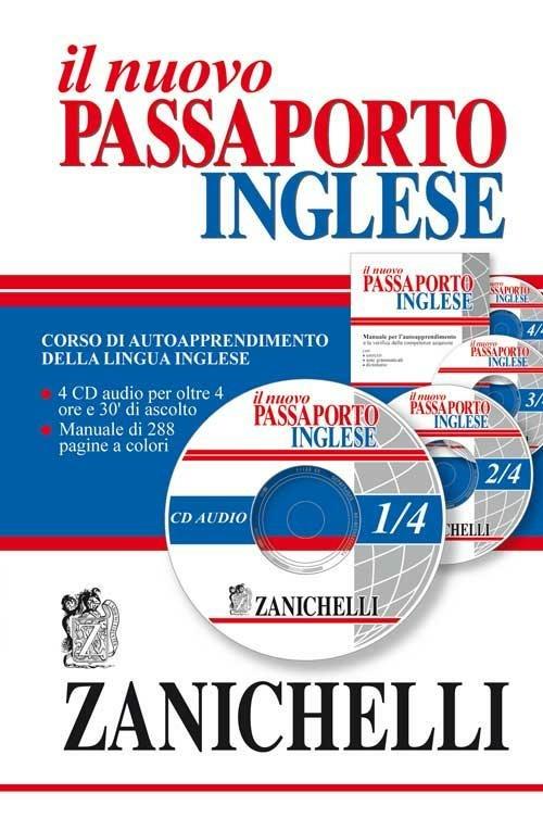 Nuovo passaporto inglese. Corso di autoapprendimento della lingua inglese. Con 4 CD Audio - copertina