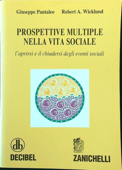 Prospettive multiple nella vita sociale. L'aprirsi e il chiudersi degli eventi sociali