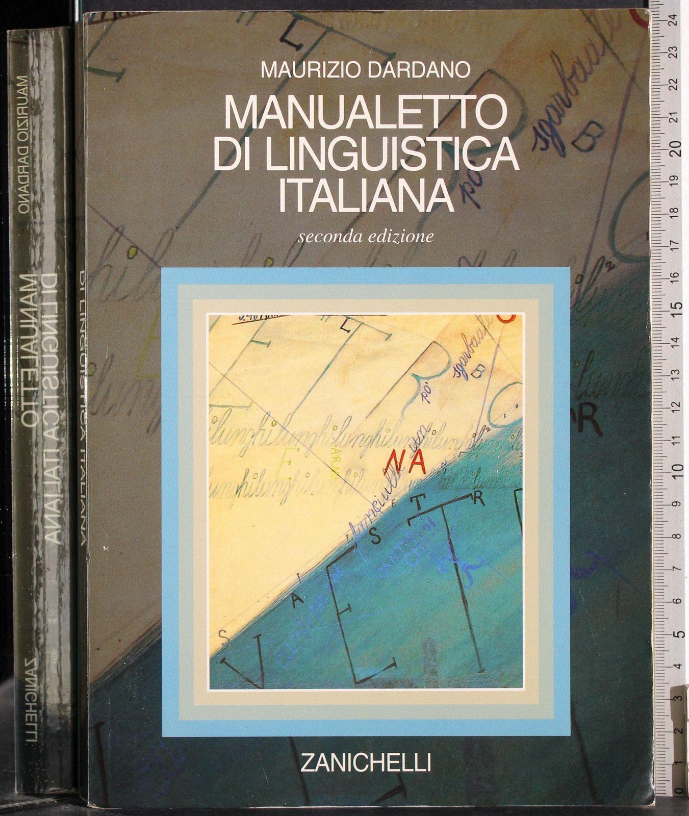 Manualetto di linguistica italiana