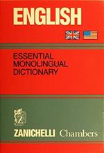 English. Essential monolingual dictionary