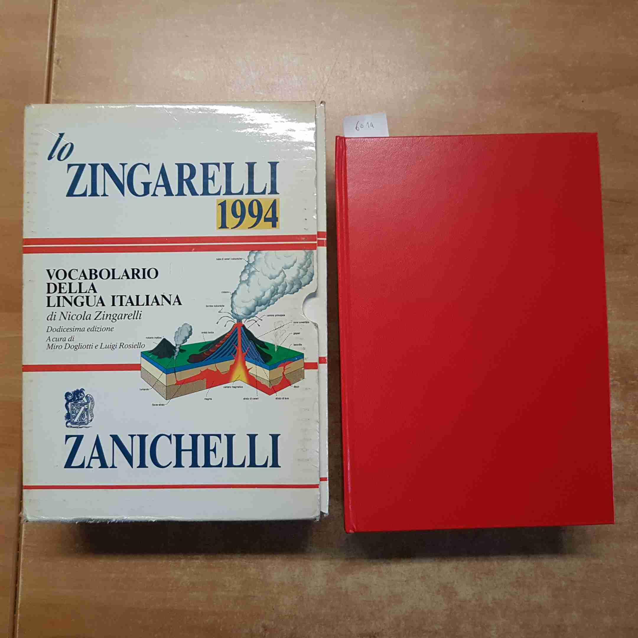 Lo zingarelli 1994. Vocabolario della lingua italiana