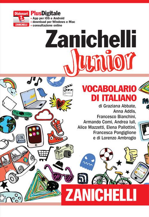 Zanichelli Junior. Vocabolario di italiano. Con aggiornamento online - copertina