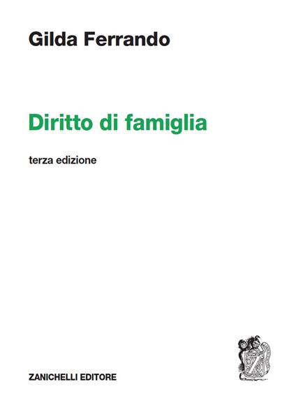 Diritto di famiglia - Gilda Ferrando - copertina