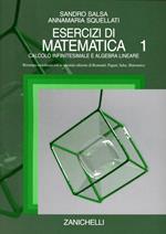 Esercizi di matematica. Vol. 1: Calcolo infinitesimale e algebra lineare