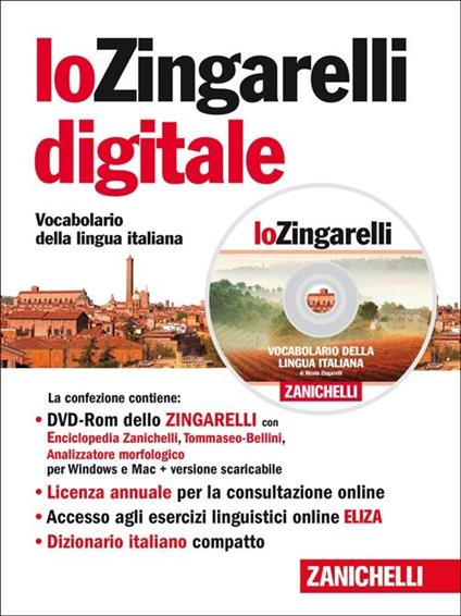 Lo Zingarelli 2014. Vocabolario della lingua italiana. Licenza online di 12 mesi dall'attivazione. DVD-ROM - Nicola Zingarelli - copertina