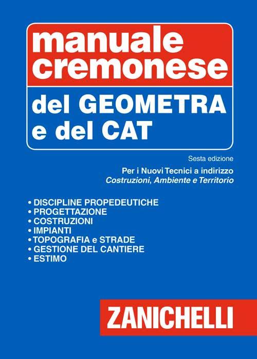 Manuale cremonese del geometra e del tecnico CAT - copertina