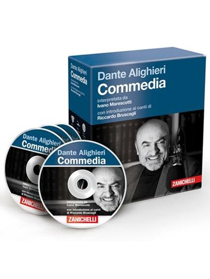La «Commedia» di Dante letta da Ivano Marescotti. Audiolibro. 3 CD Audio - Dante Alighieri - copertina