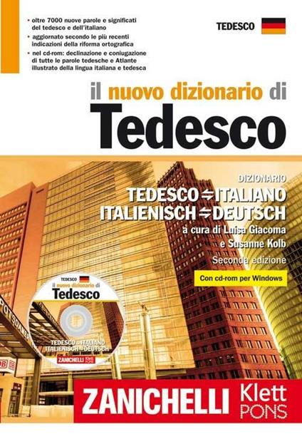 Il nuovo dizionario di tedesco. Dizionario tedesco-italiano, italiano-tedesco. Ediz. bilingue. Con CD-ROM - copertina