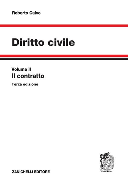 Diritto civile. Il contratto - Roberto Calvo - copertina