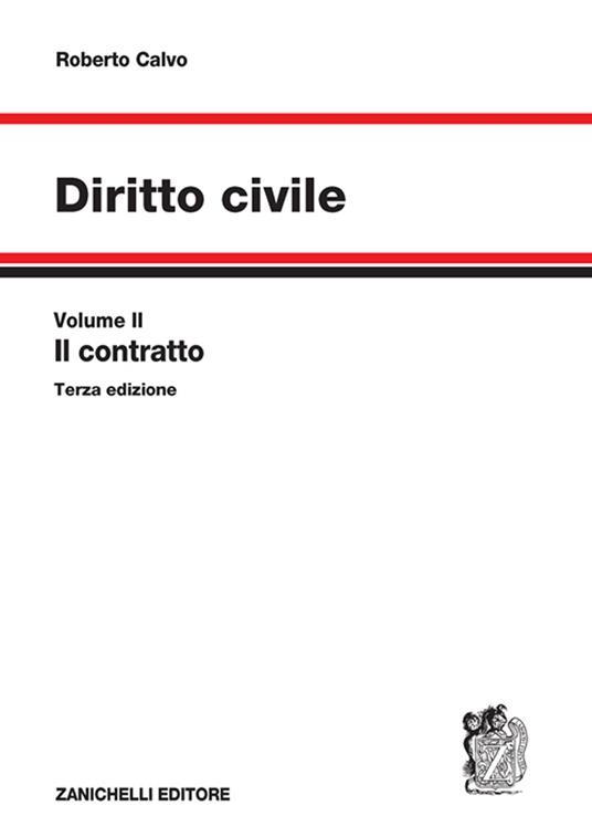 Diritto civile. Il contratto - Roberto Calvo - copertina