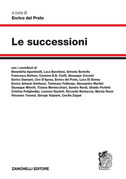 Le successioni - Enrico Del Prato - copertina
