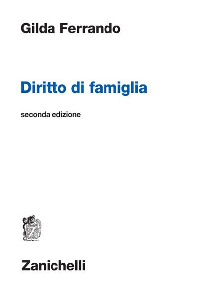 Diritto di famiglia - Gilda Ferrando - copertina