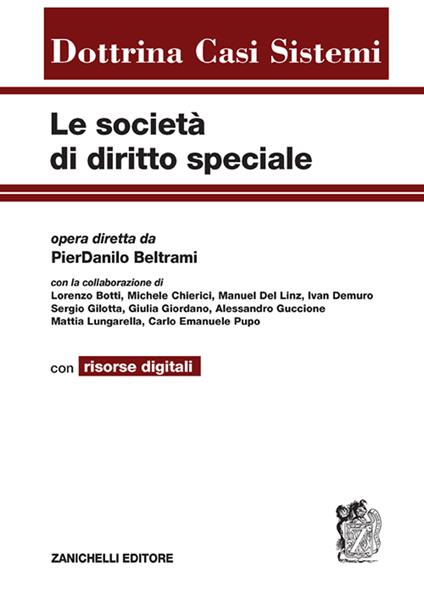 Le società di diritto speciale. Con espansione online - copertina