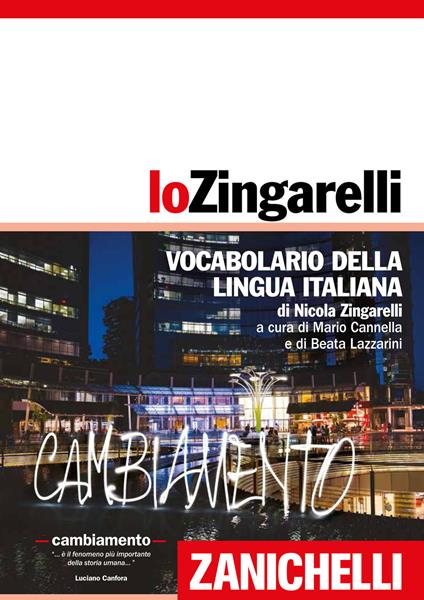 Lo Zingarelli. Vocabolario della lingua italiana - Nicola Zingarelli - copertina