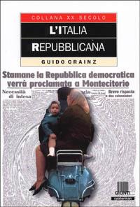 L' Italia repubblicana - Guido Crainz - copertina